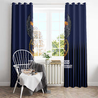 America 250th Anniversary Eagle Window Curtain Patriotic USA Flag - Wonder Print Shop