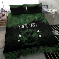 Personalized Imbolc Blessed Celtic Knot Bedding Set Brigids Cross Symbol - Wonder Print Shop