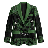 Personalized Imbolc Blessed Celtic Knot Blazer Brigids Cross Symbol - Wonder Print Shop