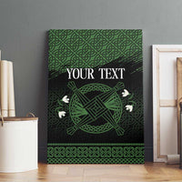Personalized Imbolc Blessed Celtic Knot Canvas Wall Art Brigids Cross Symbol - Wonder Print Shop