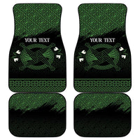 Personalized Imbolc Blessed Celtic Knot Car Mats Brigids Cross Symbol - Wonder Print Shop