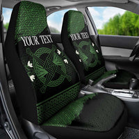 Personalized Imbolc Blessed Celtic Knot Car Seat Cover Brigids Cross Symbol - Wonder Print Shop