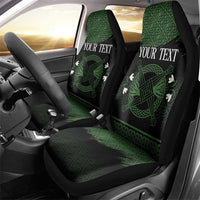 Personalized Imbolc Blessed Celtic Knot Car Seat Cover Brigids Cross Symbol - Wonder Print Shop