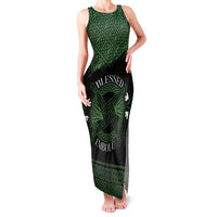 Personalized Imbolc Blessed Celtic Knot Family Matching Tank Maxi Dress and Hawaiian Shirt Brigids Cross Symbol - Wonder Print Shop