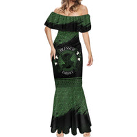 Personalized Imbolc Blessed Celtic Knot Mermaid Dress Brigids Cross Symbol - Wonder Print Shop