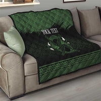 Personalized Imbolc Blessed Celtic Knot Quilt Brigids Cross Symbol - Wonder Print Shop