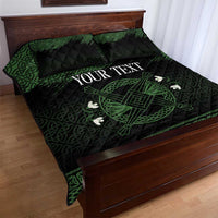 Personalized Imbolc Blessed Celtic Knot Quilt Bed Set Brigids Cross Symbol - Wonder Print Shop