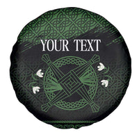 Personalized Imbolc Blessed Celtic Knot Spare Tire Cover Brigids Cross Symbol - Wonder Print Shop