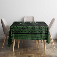 Personalized Imbolc Blessed Celtic Knot Tablecloth Brigids Cross Symbol - Wonder Print Shop