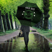 Personalized Imbolc Blessed Celtic Knot Umbrella Brigids Cross Symbol - Wonder Print Shop