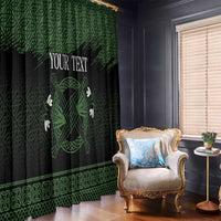 Personalized Imbolc Blessed Celtic Knot Window Curtain Brigids Cross Symbol - Wonder Print Shop