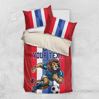 Custom Norway Football Bedding Set The Lions Champion 2024 - Wonder Print Shop