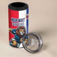 Custom Norway Football 4 in 1 Can Cooler Tumbler The Lions Champion 2024 - Wonder Print Shop