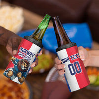 Custom Norway Football 4 in 1 Can Cooler Tumbler The Lions Champion 2024 - Wonder Print Shop