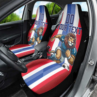 Custom Norway Football Car Seat Cover The Lions Champion 2024 - Wonder Print Shop