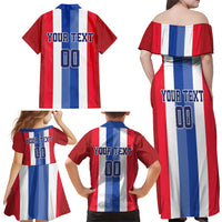Custom Norway Football Family Matching Off Shoulder Maxi Dress and Hawaiian Shirt The Lions Champion 2024 - Wonder Print Shop