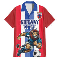 Custom Norway Football Family Matching Summer Maxi Dress and Hawaiian Shirt The Lions Champion 2024 - Wonder Print Shop