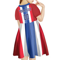 Custom Norway Football Kid Short Sleeve Dress The Lions Champion 2024 - Wonder Print Shop