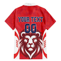 Custom Norway Football Family Matching Mermaid Dress and Hawaiian Shirt Red Lion Football 2024 - Wonder Print Shop