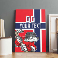 Custom Norway Hockey Canvas Wall Art The Polar Bears Hockey - Wonder Print Shop