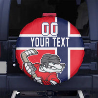 Custom Norway Hockey Spare Tire Cover The Polar Bears Hockey - Wonder Print Shop