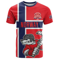 Custom Norway Hockey T Shirt The Polar Bears Hockey - Wonder Print Shop