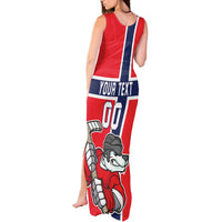 Custom Norway Hockey Tank Maxi Dress The Polar Bears Hockey - Wonder Print Shop