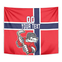 Custom Norway Hockey Tapestry The Polar Bears Hockey - Wonder Print Shop