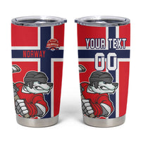 Custom Norway Hockey Tumbler Cup The Polar Bears Hockey - Wonder Print Shop