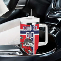 Custom Norway Hockey Tumbler With Handle The Polar Bears Hockey - Wonder Print Shop