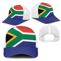 South Africa Mesh Trucker Cap Flag Color Inspiration - Wonder Print Shop