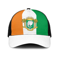Ivory Coast Mesh Trucker Cap Flag Color Inspiration - Wonder Print Shop