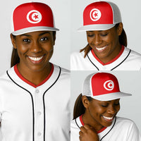 Tunisia Baseball Net Cap Flag Color Inspiration - Wonder Print Shop