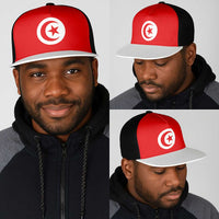 Tunisia Mesh Trucker Cap Flag Color Inspiration - Wonder Print Shop