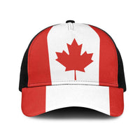 Canada Mesh Trucker Cap Flag Color Inspiration - Wonder Print Shop