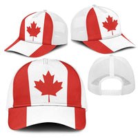 Canada Mesh Trucker Cap Flag Color Inspiration - Wonder Print Shop