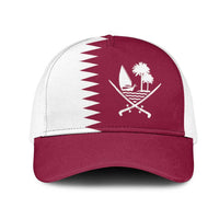 Qatar Mesh Trucker Cap Flag Color Inspiration - Wonder Print Shop
