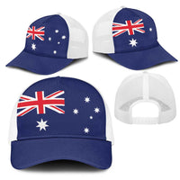 Australia Mesh Trucker Cap Flag Color Inspiration - Wonder Print Shop