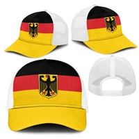 Germany Mesh Trucker Cap Flag Color Inspiration - Wonder Print Shop