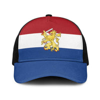 Netherlands Baseball Net Cap Flag Color Inspiration - Wonder Print Shop