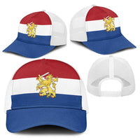 Netherlands Baseball Net Cap Flag Color Inspiration - Wonder Print Shop