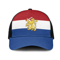 Netherlands Mesh Trucker Cap Flag Color Inspiration - Wonder Print Shop