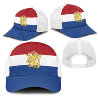 Netherlands Mesh Trucker Cap Flag Color Inspiration - Wonder Print Shop