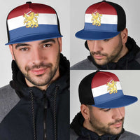 Netherlands Mesh Trucker Cap Flag Color Inspiration - Wonder Print Shop