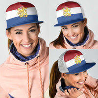Netherlands Mesh Trucker Cap Flag Color Inspiration - Wonder Print Shop