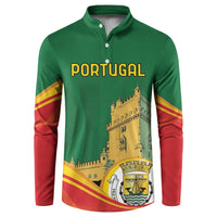 Personalized Portugal Belem Tower Button Sweatshirt Mui Nobre e Sempre Leal