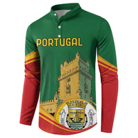 Personalized Portugal Belem Tower Button Sweatshirt Mui Nobre e Sempre Leal