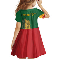 Personalized Portugal Belem Tower Family Matching Off Shoulder Maxi Dress and Hawaiian Shirt Mui Nobre e Sempre Leal