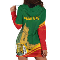 Personalized Portugal Belem Tower Hoodie Dress Mui Nobre e Sempre Leal