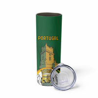 Personalized Portugal Belem Tower Skinny Tumbler Mui Nobre e Sempre Leal